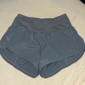 Blue/Grey running shorts